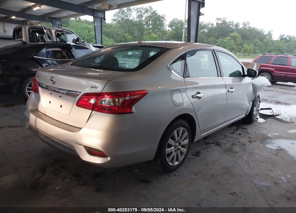 2017 NISSAN SENTRA SV VIN: 3N1AB7AP1HY266389