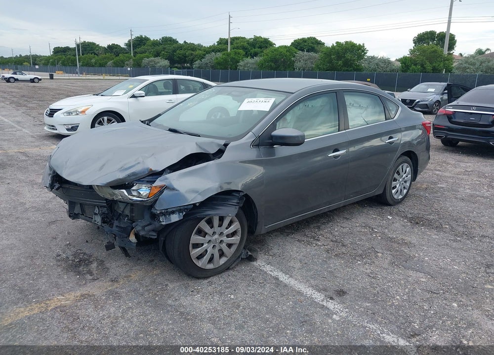 2019 NISSAN SENTRA S VIN: 3N1AB7AP0KY211701