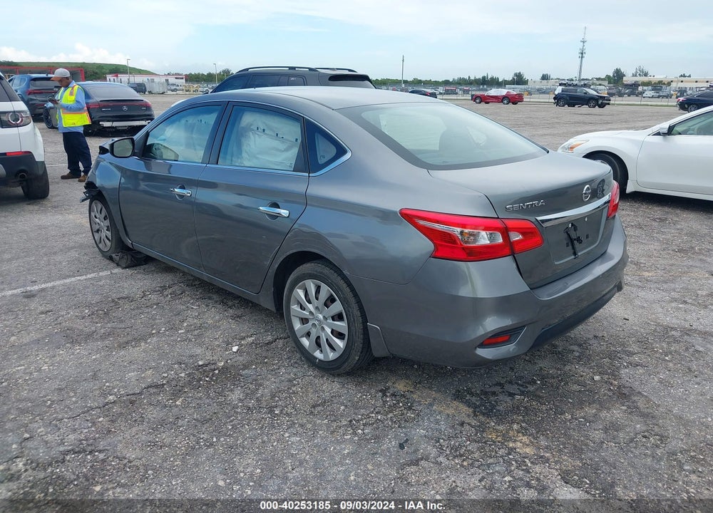2019 NISSAN SENTRA S VIN: 3N1AB7AP0KY211701