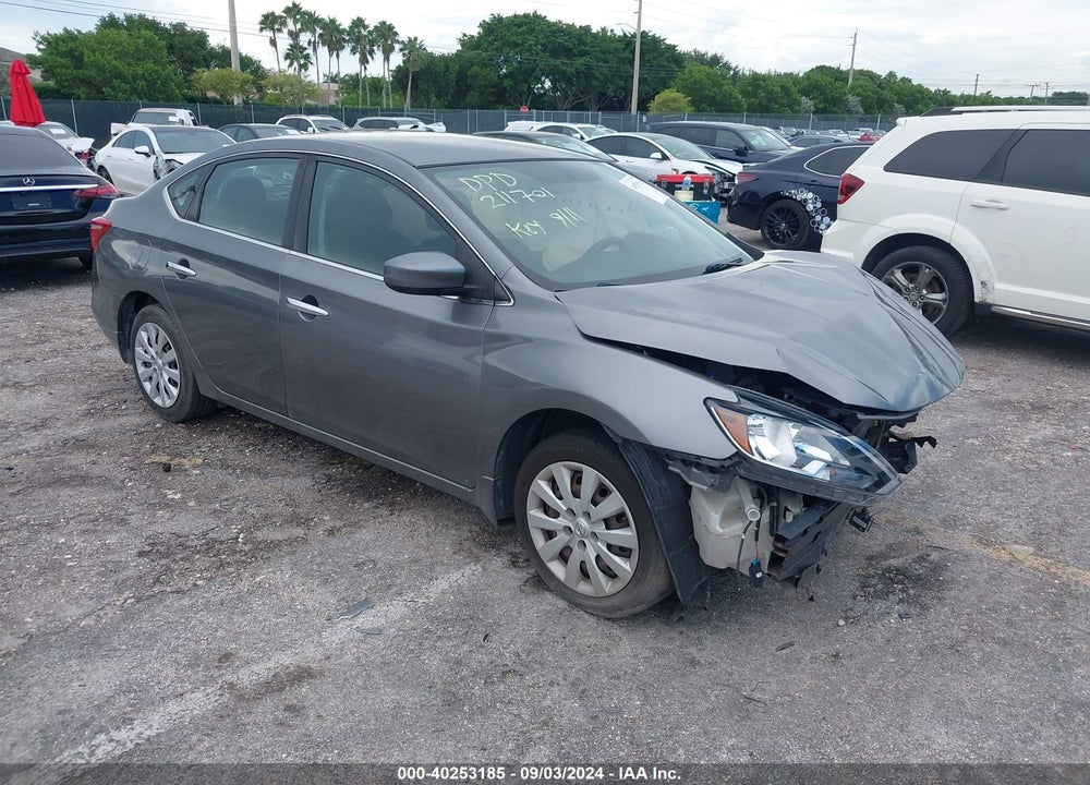 2019 NISSAN SENTRA S VIN: 3N1AB7AP0KY211701