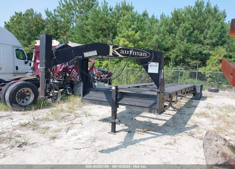 2013 KAUFMAN TRLR VIN: 5VGFL3523DL001825