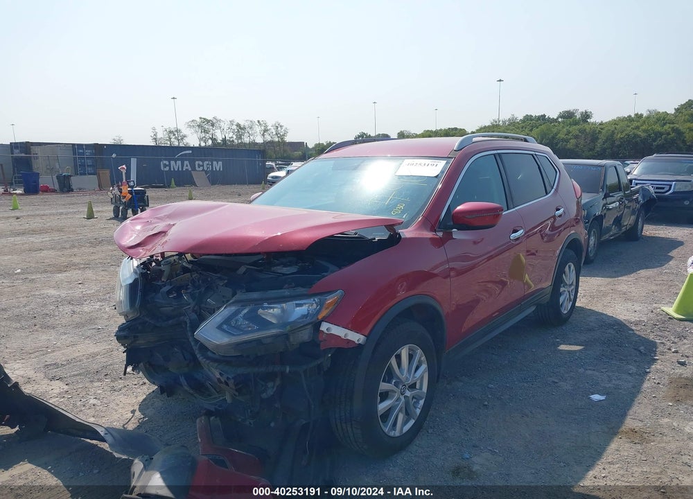 2017 NISSAN ROGUE S/SL/SV VIN: 5N1AT2MV0HC817407