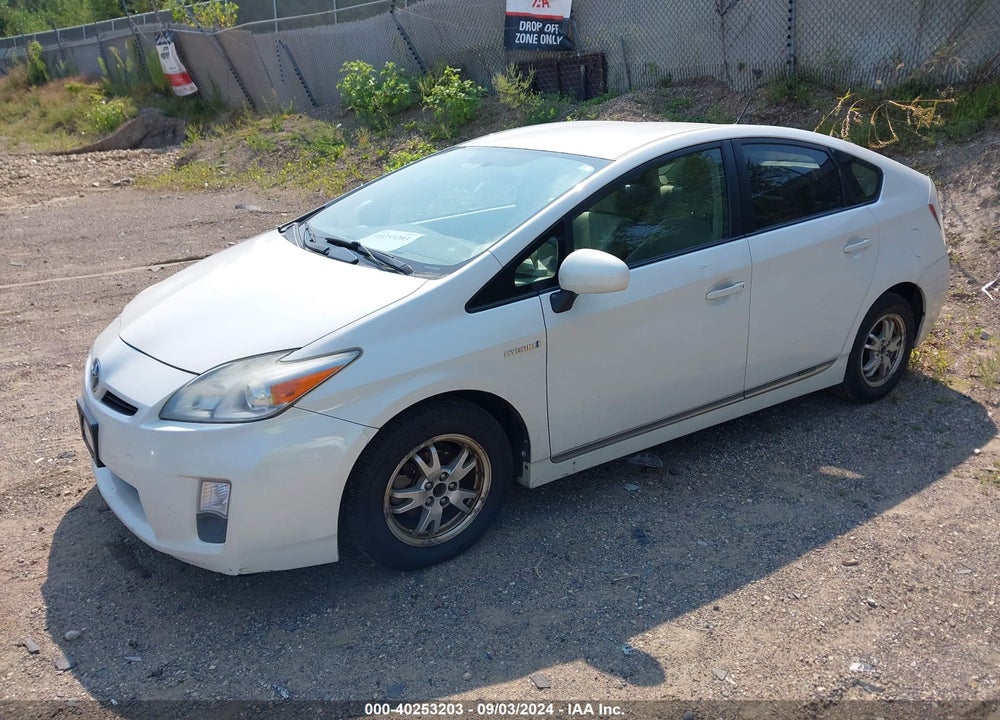 2010 TOYOTA PRIUS II VIN: JTDKN3DU7A0232007