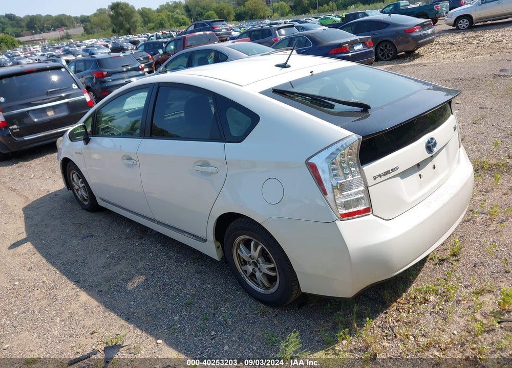 2010 TOYOTA PRIUS II VIN: JTDKN3DU7A0232007