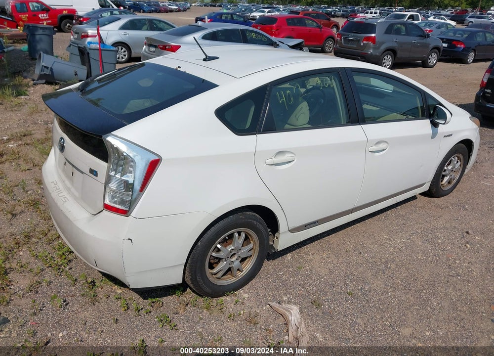 2010 TOYOTA PRIUS II VIN: JTDKN3DU7A0232007