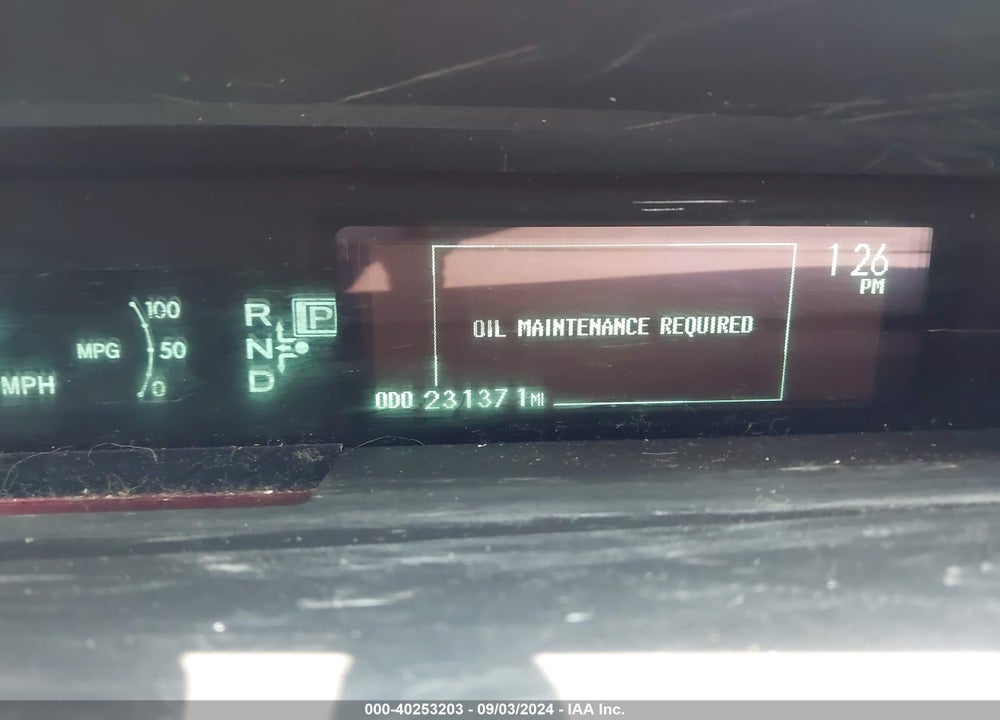 2010 TOYOTA PRIUS II VIN: JTDKN3DU7A0232007