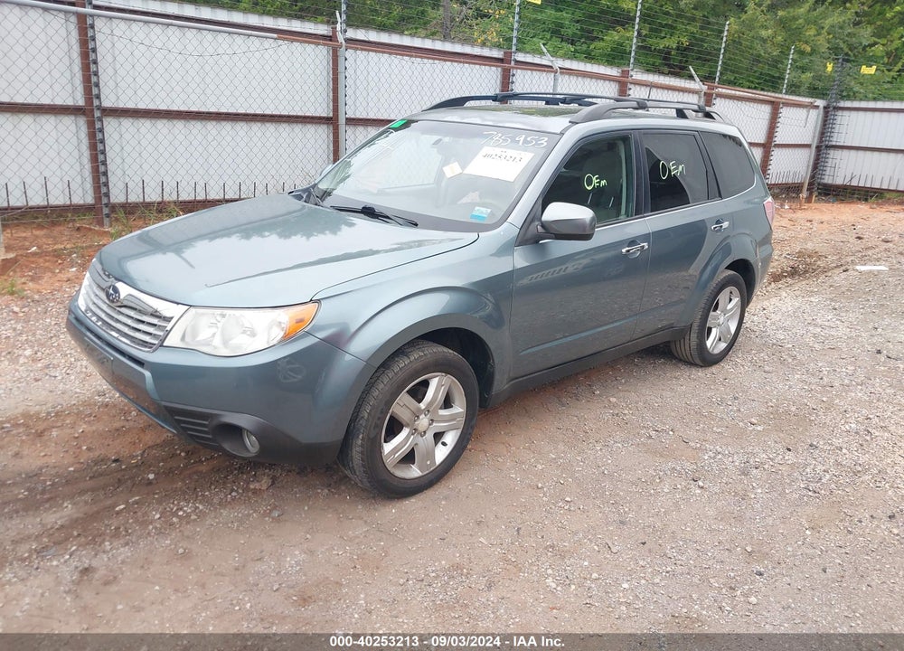 2009 SUBARU FORESTER 2.5X LIMITED VIN: JF2SH64689H785953