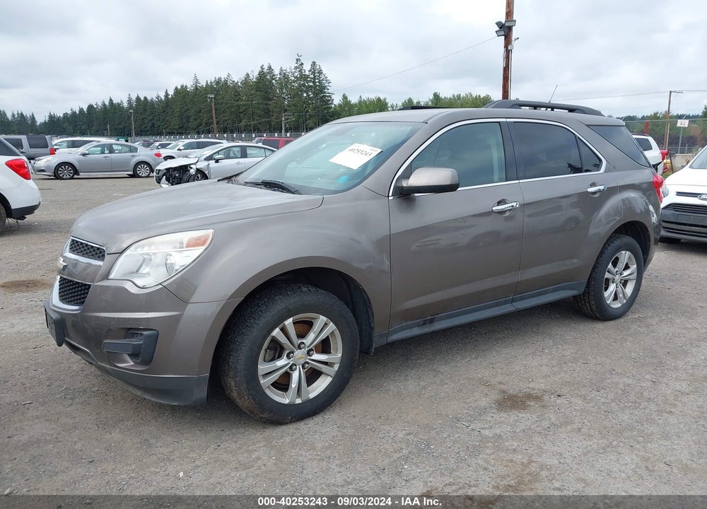 2012 CHEVROLET EQUINOX 1LT VIN: 2GNALDEK3C6357382