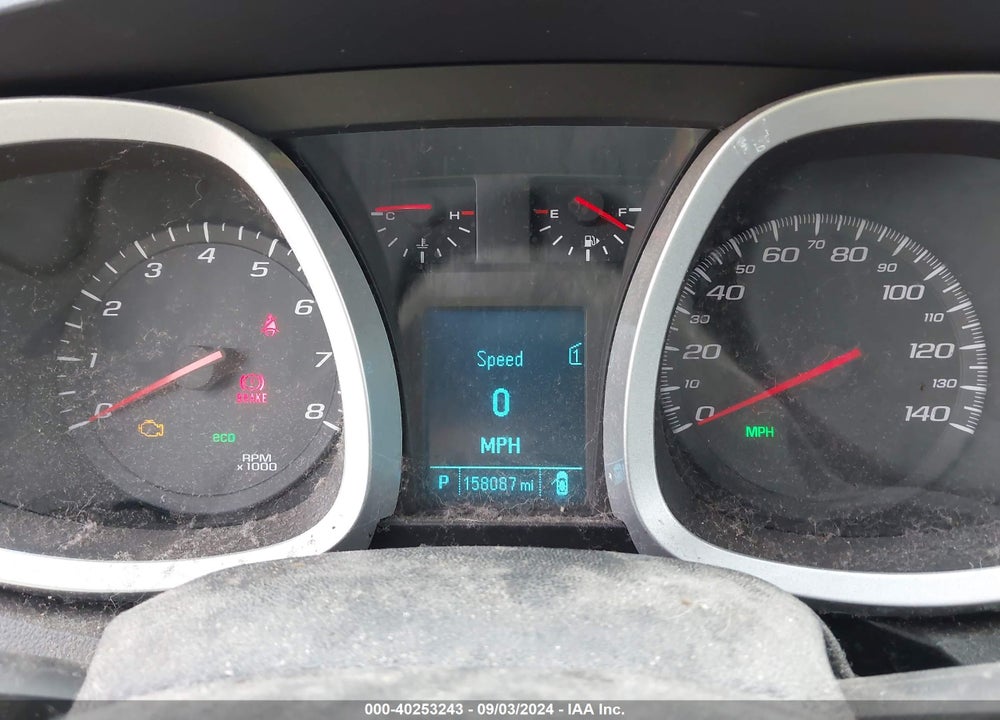 2012 CHEVROLET EQUINOX 1LT VIN: 2GNALDEK3C6357382