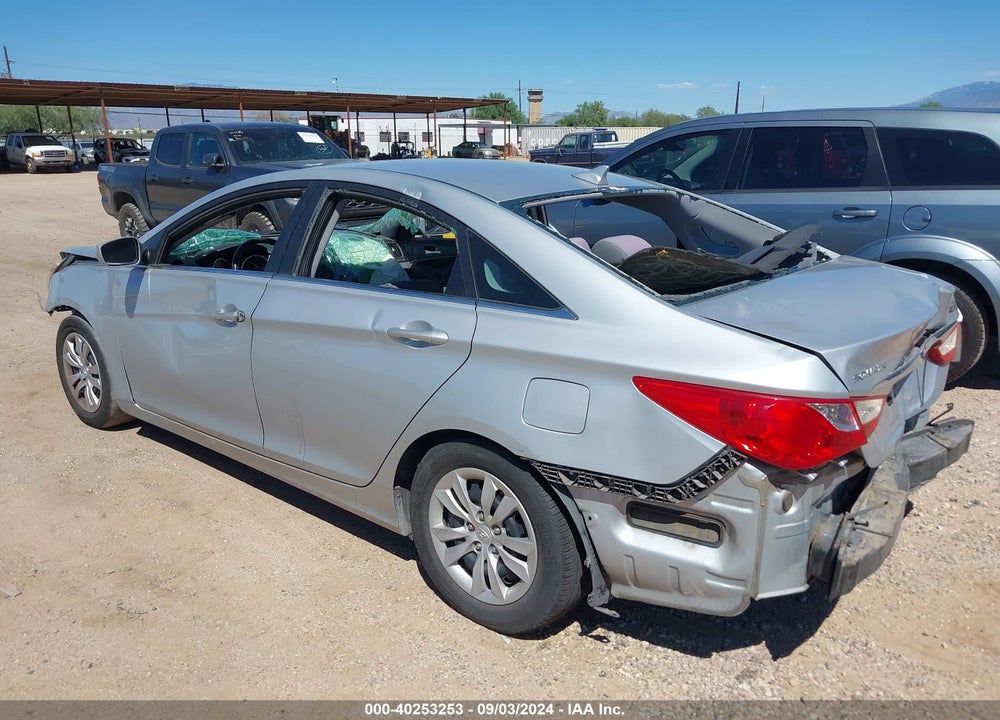 2011 HYUNDAI SONATA GLS VIN: 5NPEB4AC1BH087090