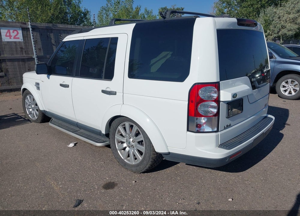 2012 LAND ROVER LR4 VIN: SALAK2D41CA622573