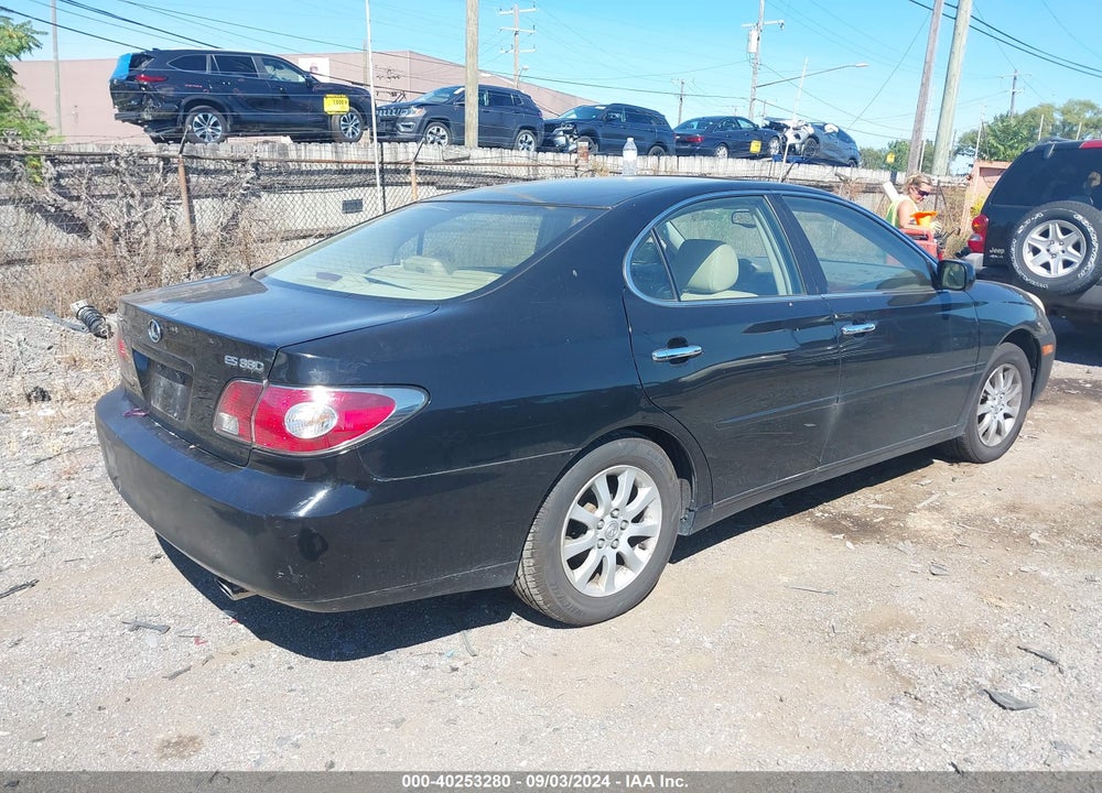 2004 LEXUS ES 330 VIN: JTHBA30G145055651