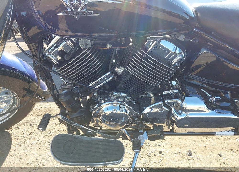 2007 YAMAHA XVS650 VIN: JYAVM01EX7A105309