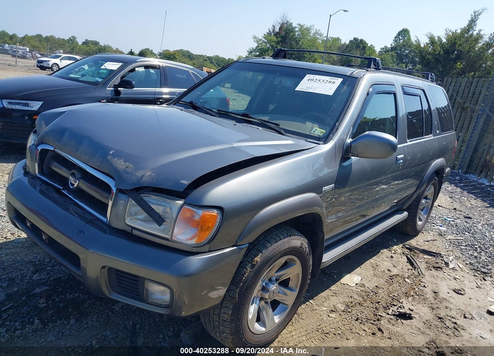 2004 NISSAN PATHFINDER LE PLATINUM VIN: JN8DR09Y24W903032