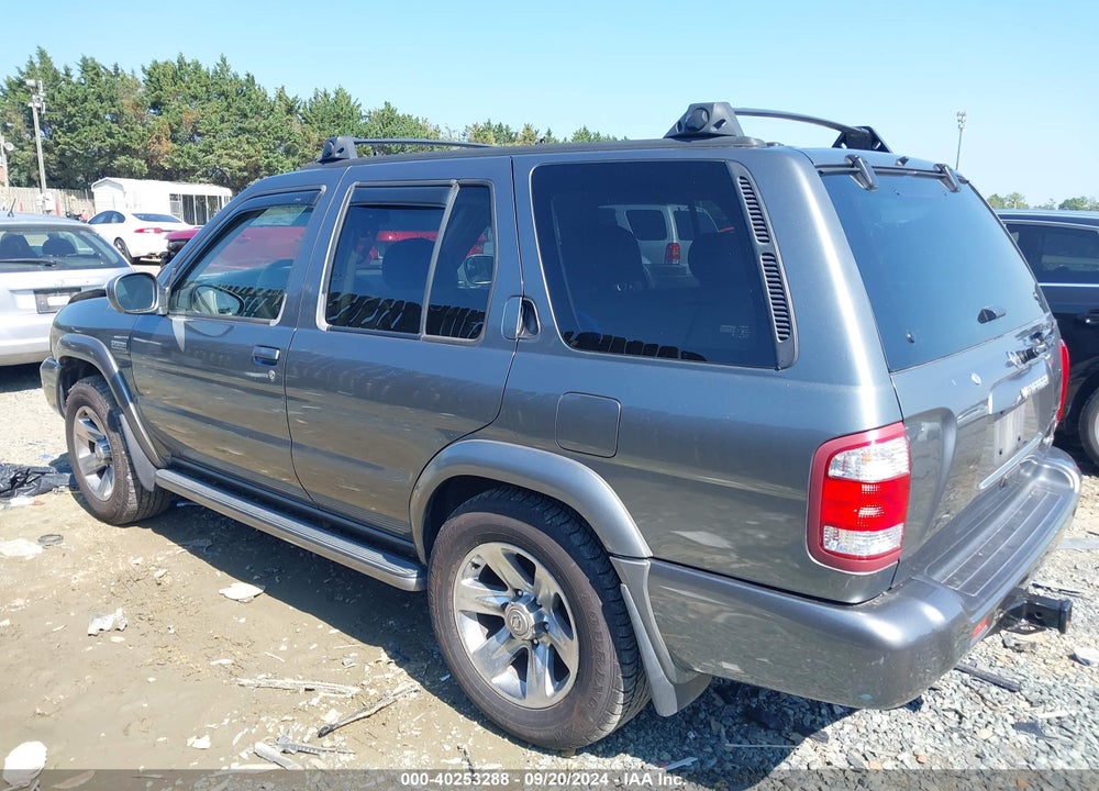 2004 NISSAN PATHFINDER LE PLATINUM VIN: JN8DR09Y24W903032