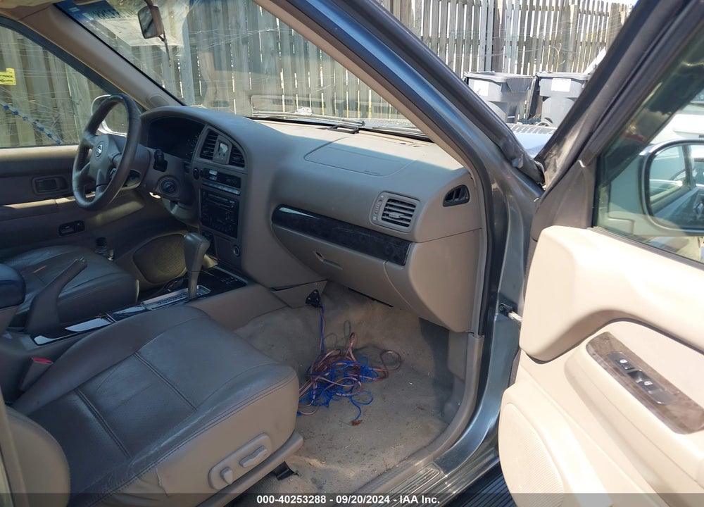 2004 NISSAN PATHFINDER LE PLATINUM VIN: JN8DR09Y24W903032