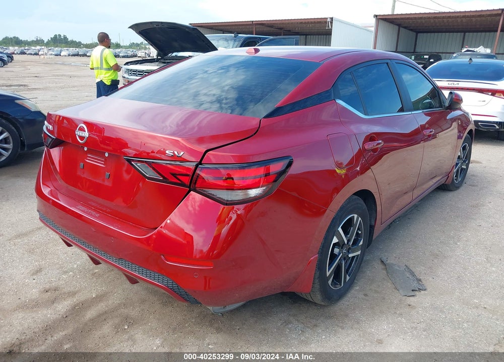 2024 NISSAN SENTRA SV XTRONIC CVT VIN: 3N1AB8CV7RY287220