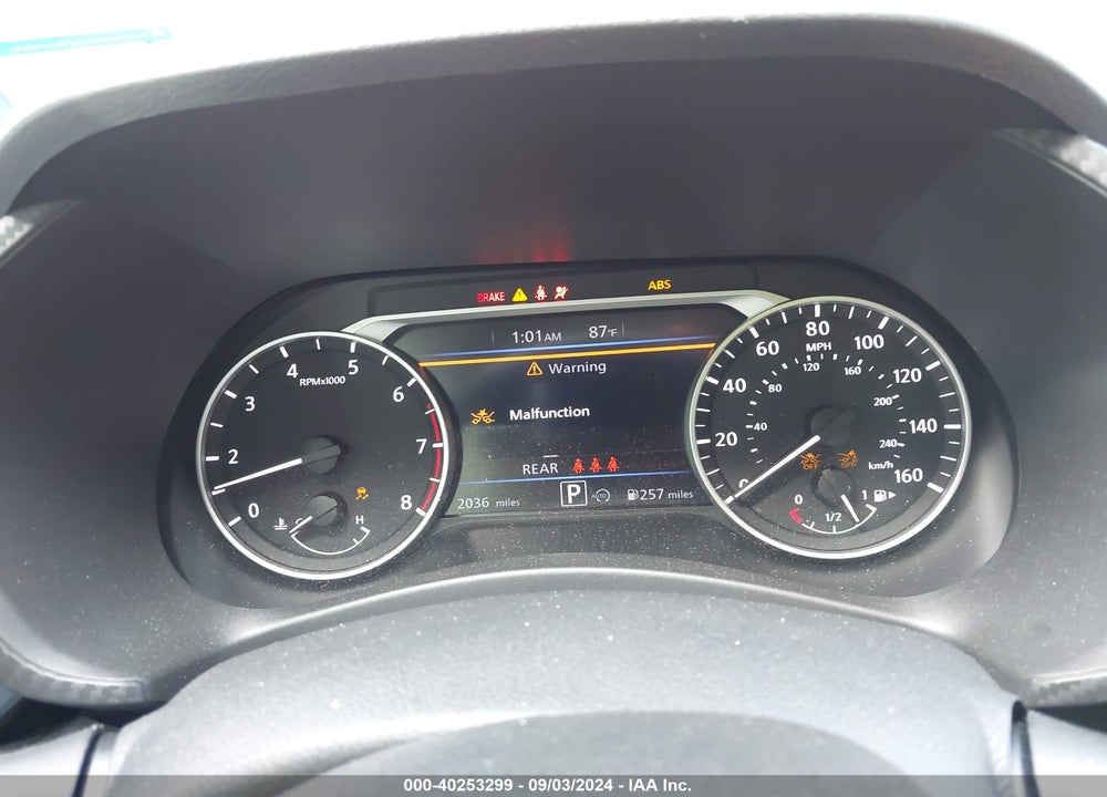 2024 NISSAN SENTRA SV XTRONIC CVT VIN: 3N1AB8CV7RY287220