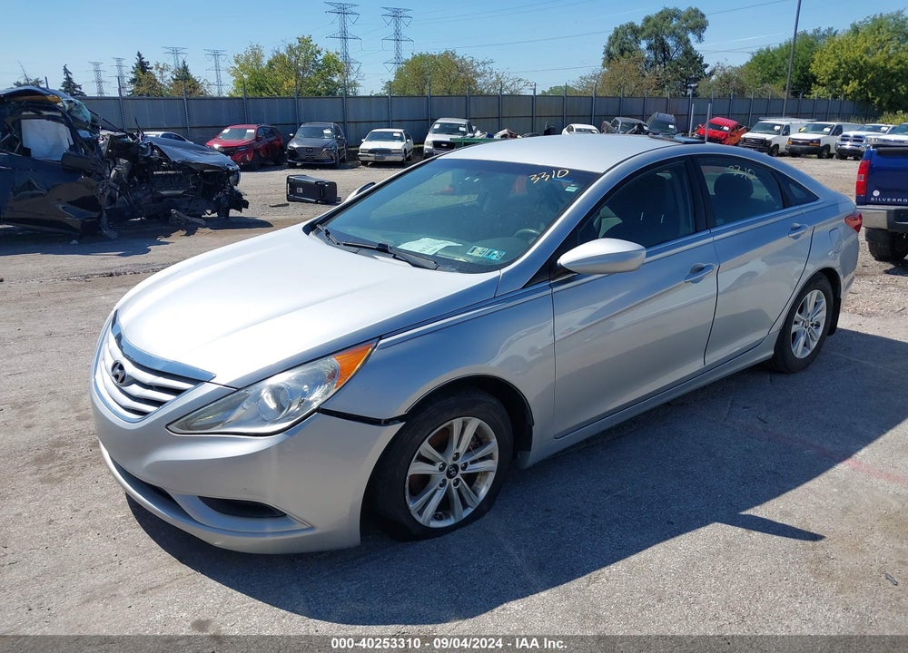 2012 HYUNDAI SONATA GLS VIN: 5NPEB4AC2CH452183