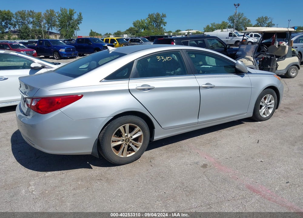 2012 HYUNDAI SONATA GLS VIN: 5NPEB4AC2CH452183