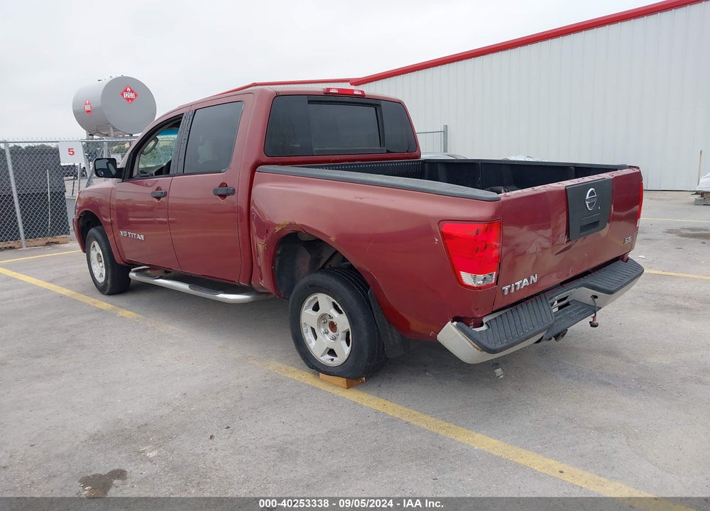 2007 NISSAN TITAN XE VIN: 1N6BA07A07N204389
