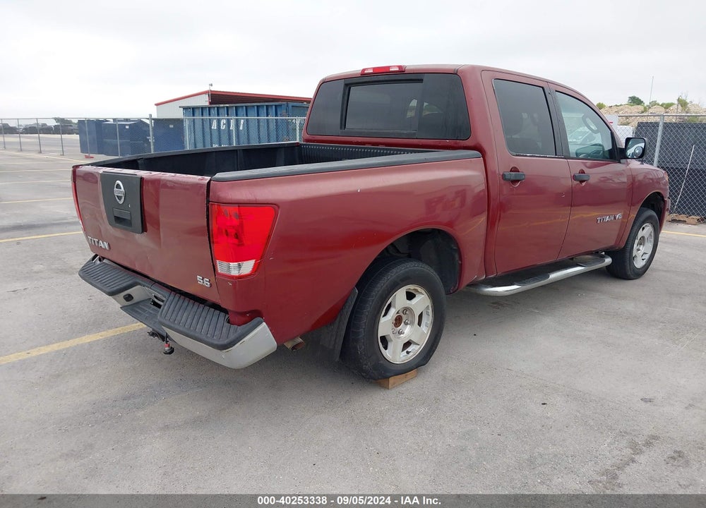2007 NISSAN TITAN XE VIN: 1N6BA07A07N204389