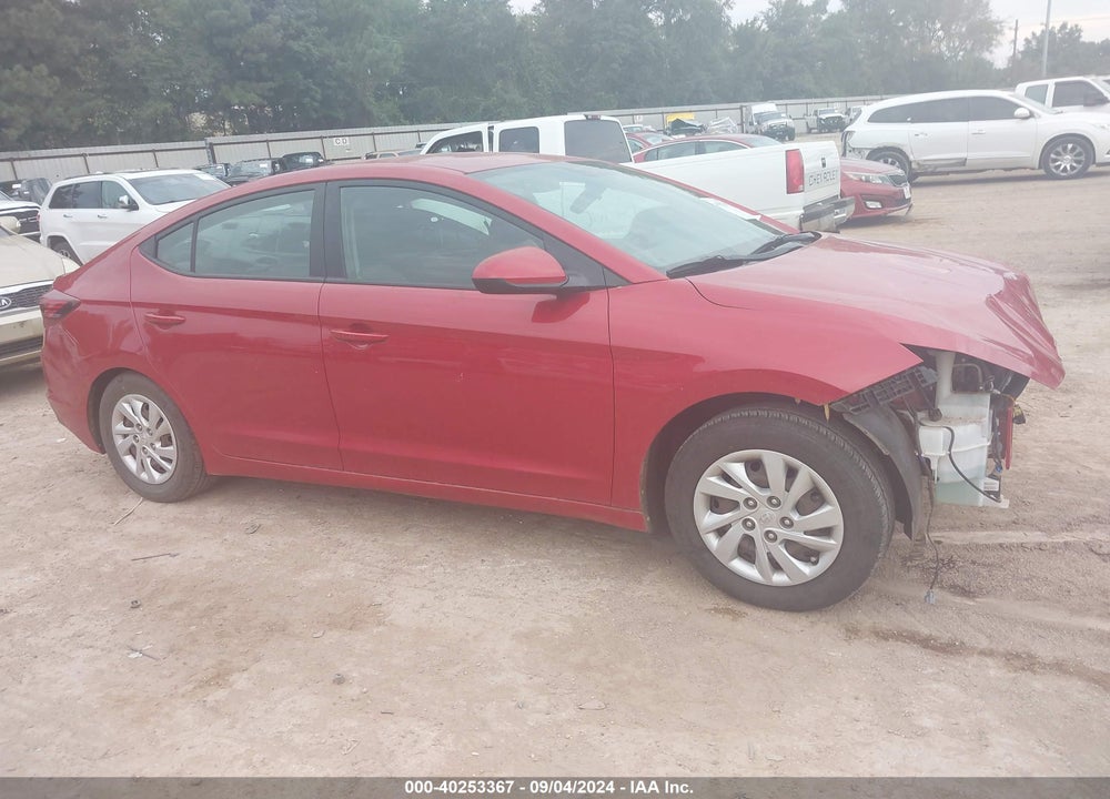 2019 HYUNDAI ELANTRA SE VIN: 5NPD74LF7KH477759