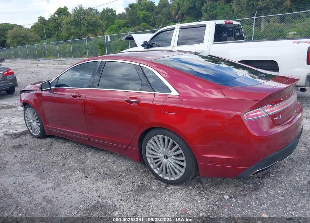 2017 LINCOLN MKZ HYBRID RESERVE VIN: 3LN6L5MU5HR606512
