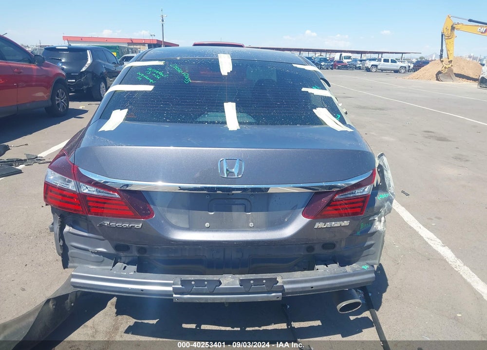 2016 HONDA ACCORD LX VIN: 1HGCR2F35GA072589