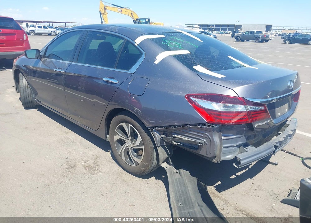 2016 HONDA ACCORD LX VIN: 1HGCR2F35GA072589