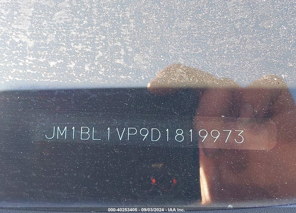 2013 MAZDA 3 I TOURING VIN: JM1BL1VP9D1819973