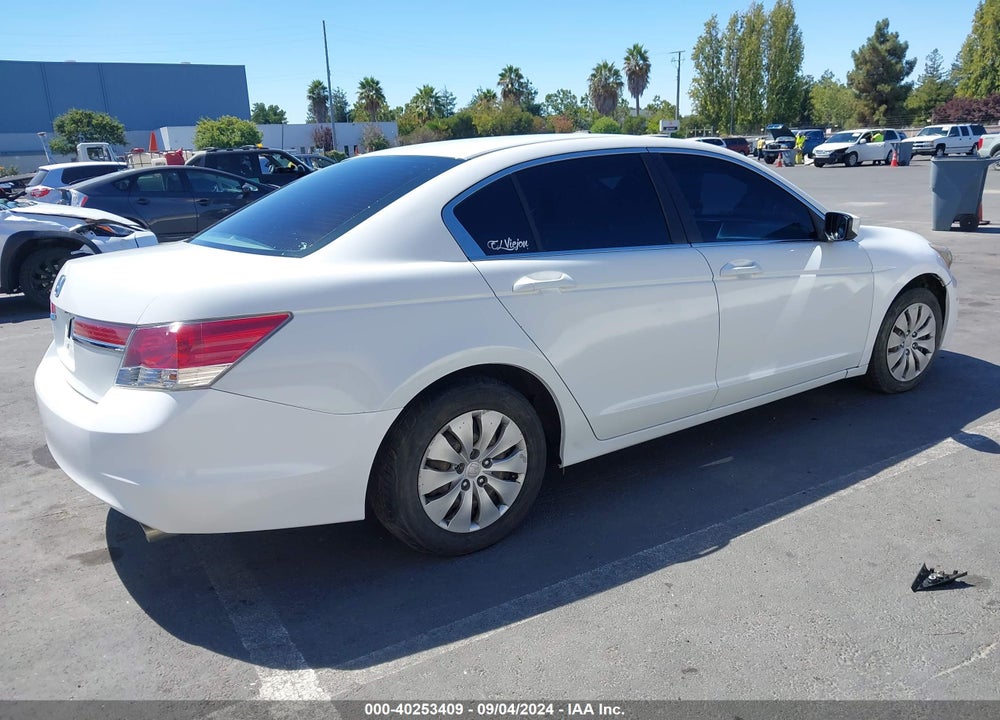 2012 HONDA ACCORD VIN: 1HGCP2F37CA166621