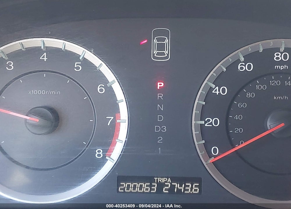 2012 HONDA ACCORD VIN: 1HGCP2F37CA166621