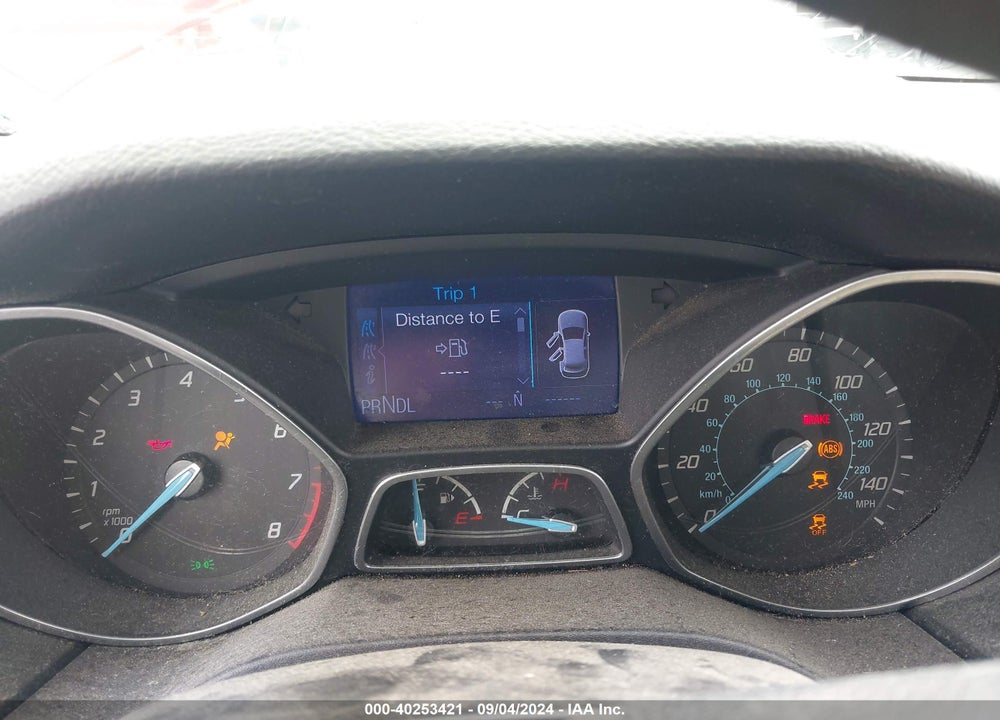 2013 FORD FOCUS SE VIN: 1FADP3F23DL207354