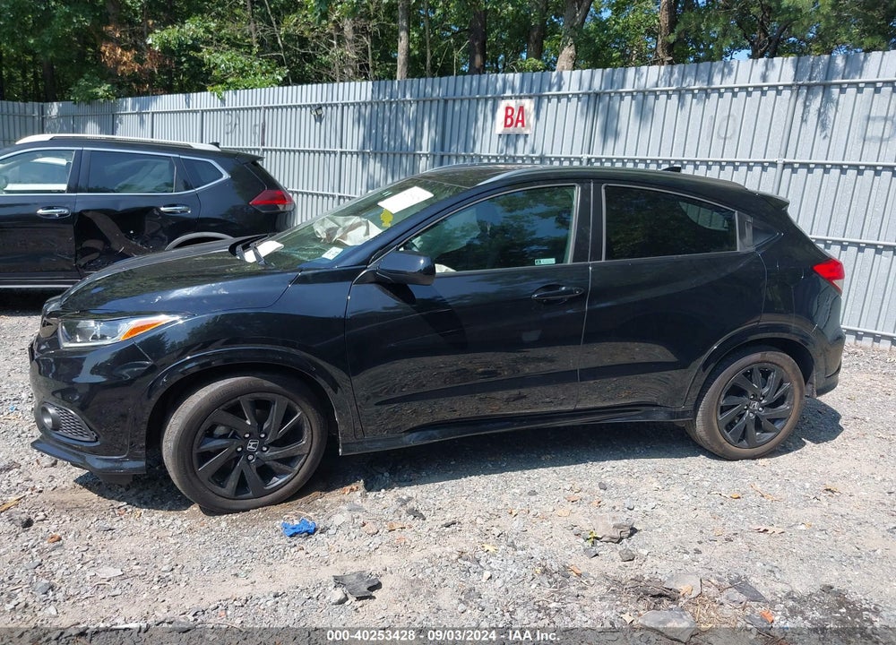 2022 HONDA HR-V AWD SPORT VIN: 3CZRU6H13NM751880