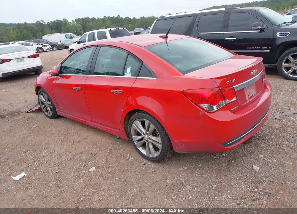 2013 CHEVROLET CRUZE LTZ VIN: 1G1PG5SBXD7147566