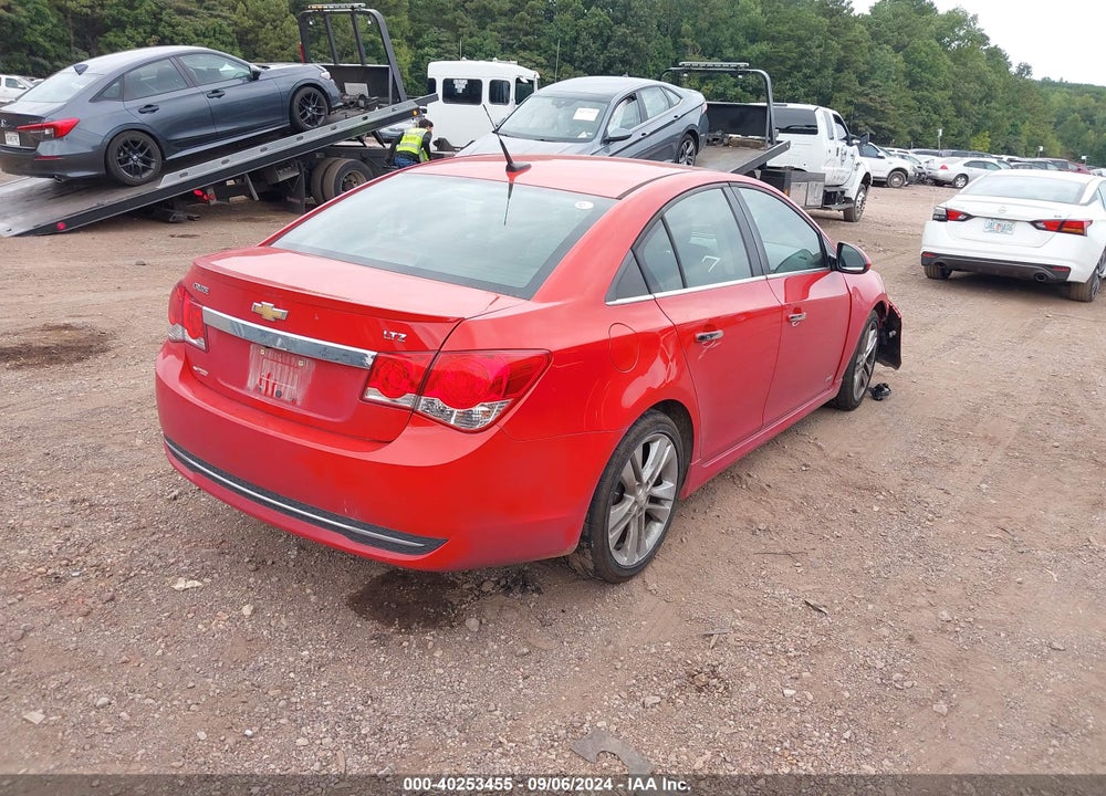 2013 CHEVROLET CRUZE LTZ VIN: 1G1PG5SBXD7147566
