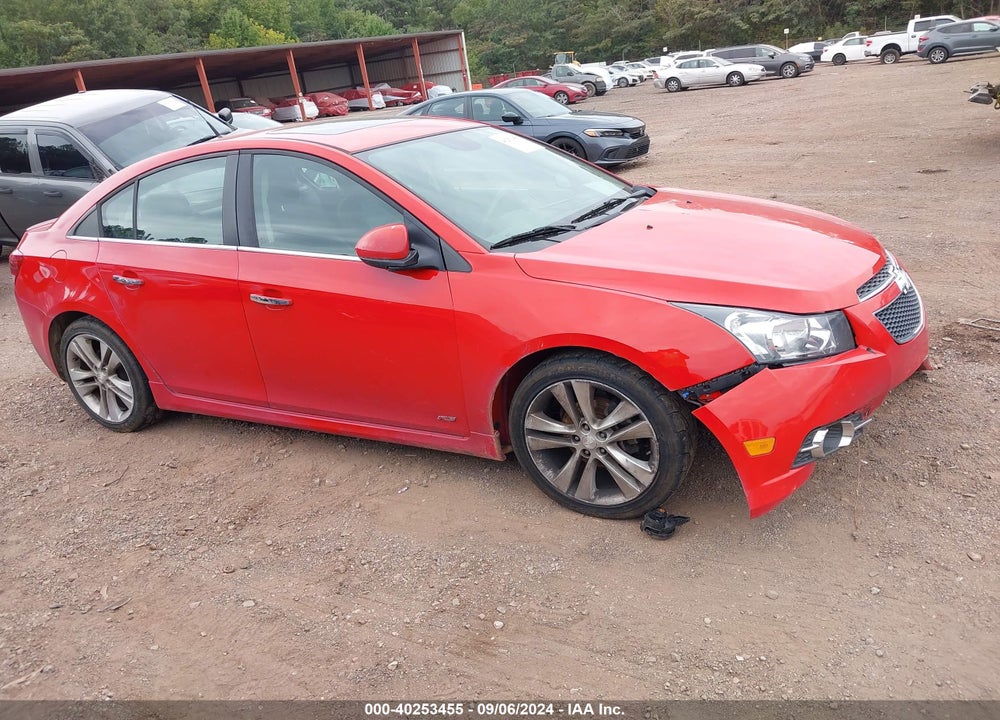 2013 CHEVROLET CRUZE LTZ VIN: 1G1PG5SBXD7147566
