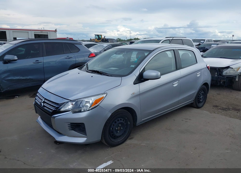 2022 MITSUBISHI MIRAGE ES/LE VIN: ML32AUHJ8NH003136