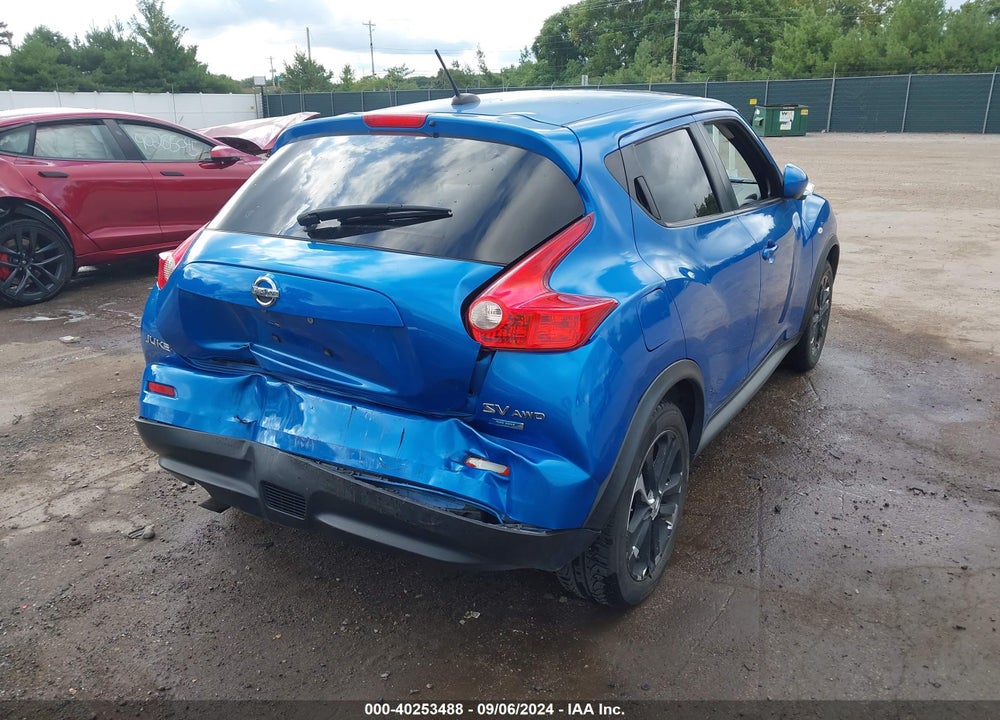 2012 NISSAN JUKE SV VIN: JN8AF5MV7CT125946