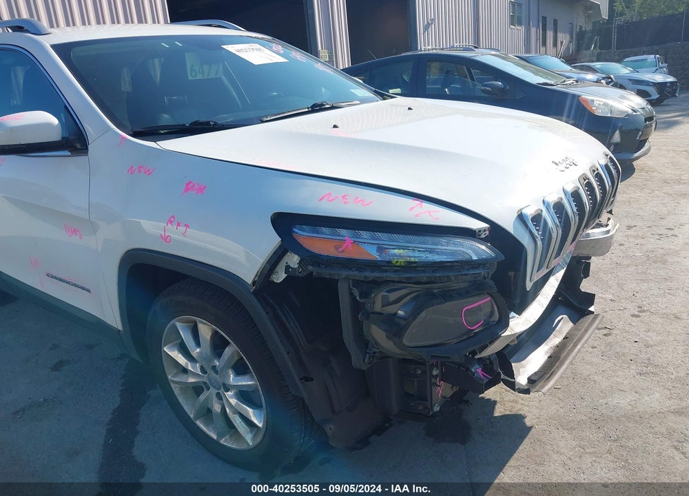 2015 JEEP CHEROKEE LIMITED VIN: 1C4PJLDBXFW628730