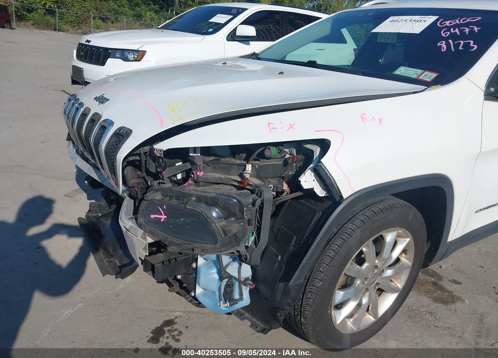 2015 JEEP CHEROKEE LIMITED VIN: 1C4PJLDBXFW628730