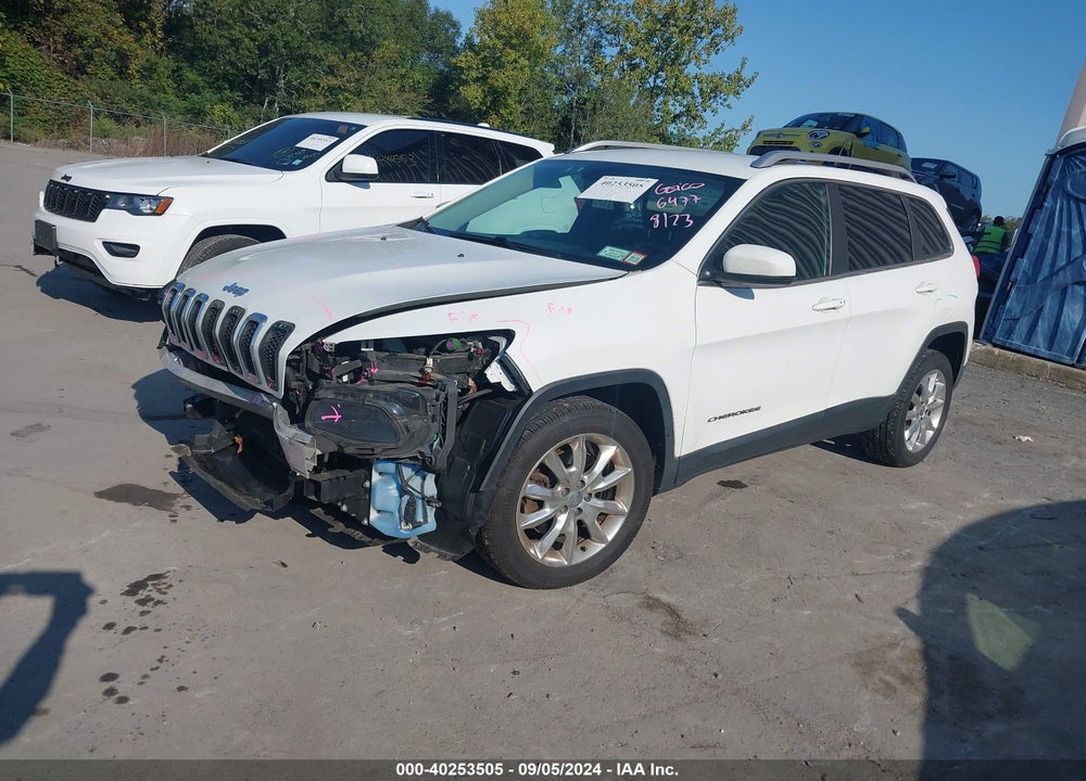 2015 JEEP CHEROKEE LIMITED VIN: 1C4PJLDBXFW628730