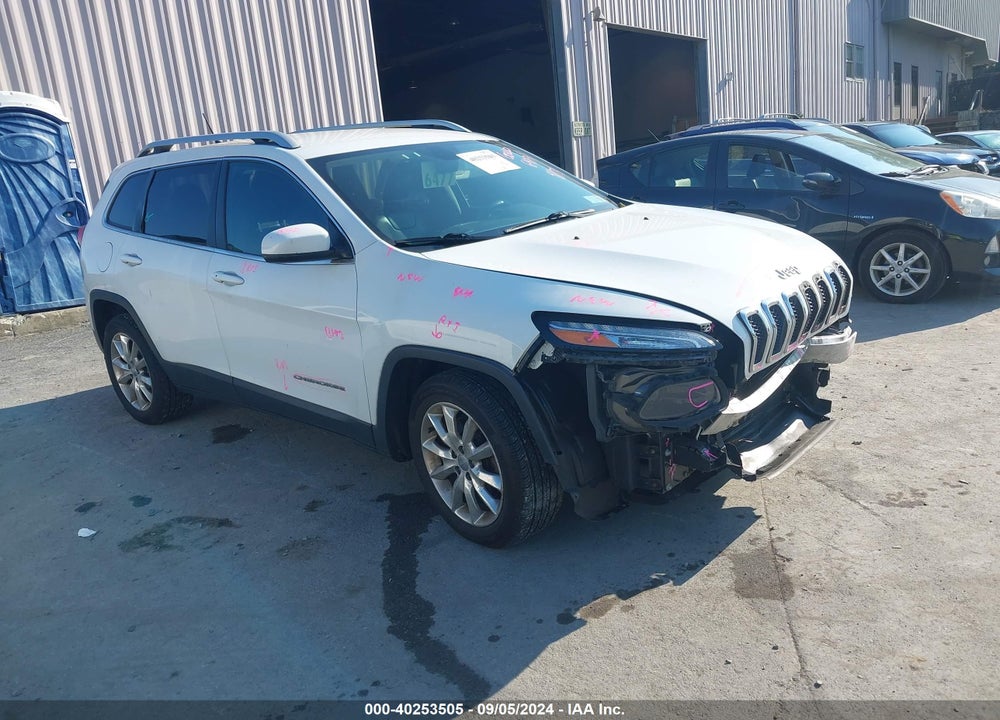 2015 JEEP CHEROKEE LIMITED VIN: 1C4PJLDBXFW628730