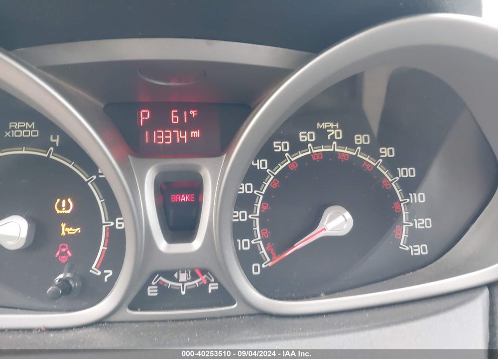 2011 FORD FIESTA SE VIN: 3FADP4EJ7BM144804