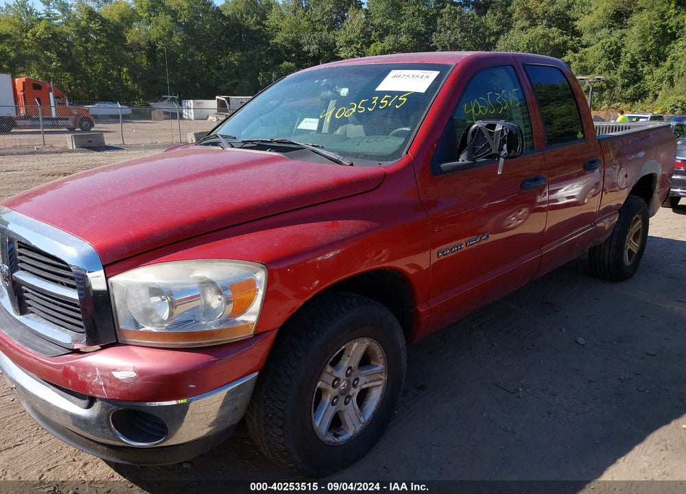 2006 DODGE RAM 1500 SLT VIN: 1D7HA18N16J163013