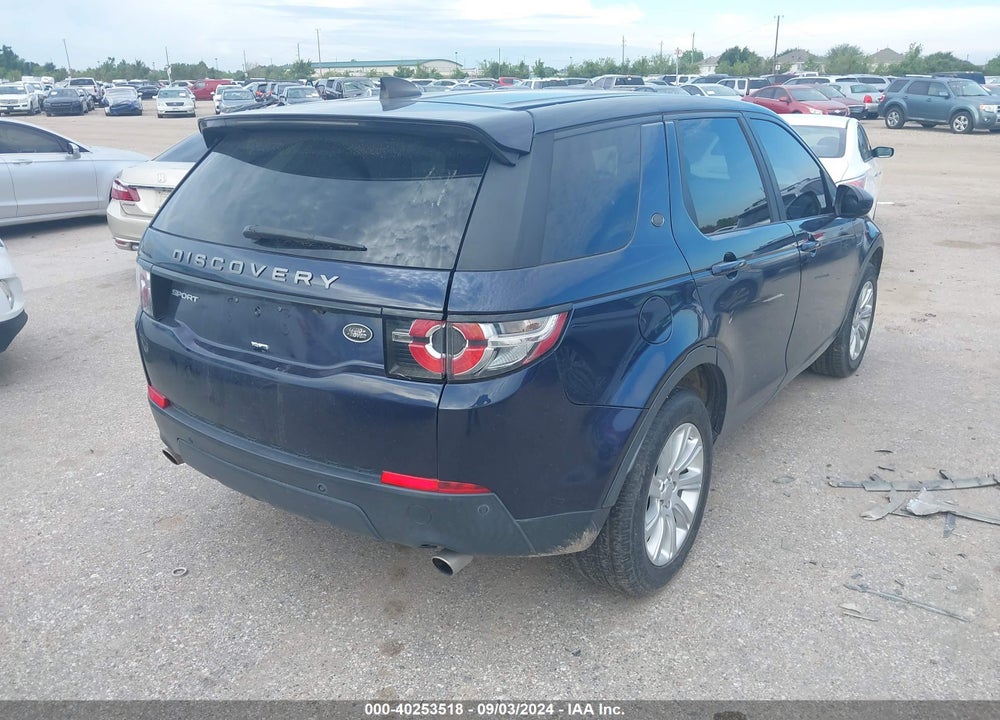 2017 LAND ROVER DISCOVERY SPORT SE VIN: SALCP2BG2HH659587