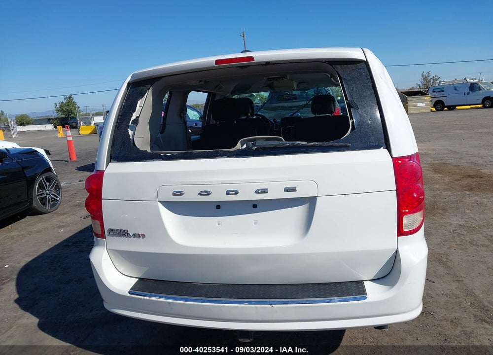 2013 DODGE GRAND CARAVAN SE VIN: 2C4RDGBG6DR612679