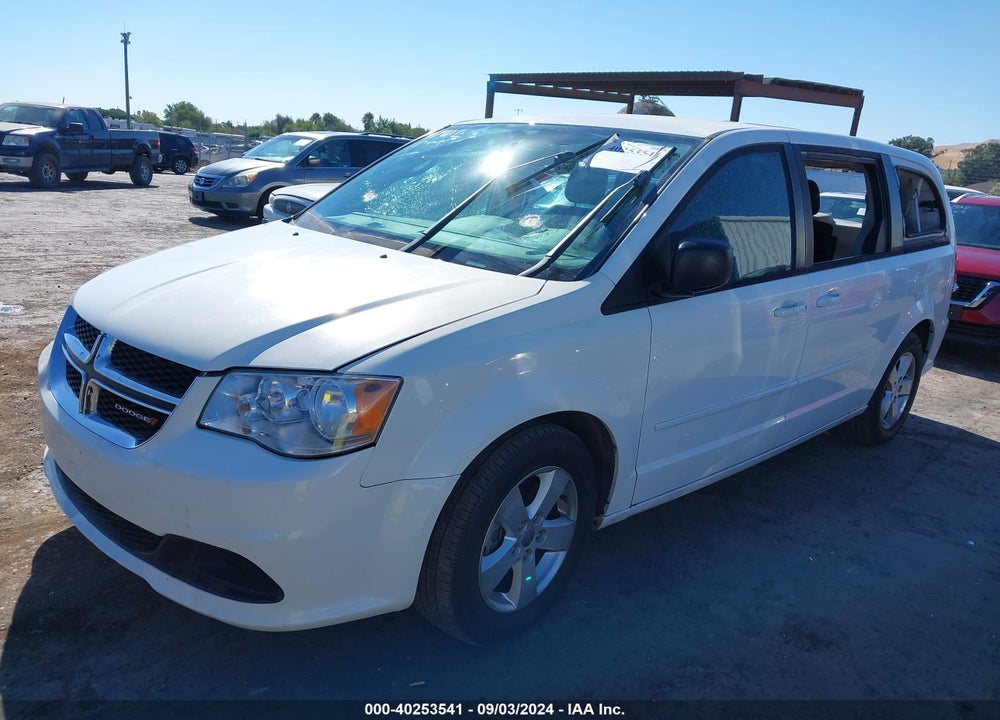 2013 DODGE GRAND CARAVAN SE VIN: 2C4RDGBG6DR612679