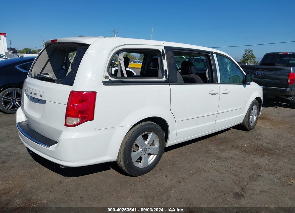 2013 DODGE GRAND CARAVAN SE VIN: 2C4RDGBG6DR612679